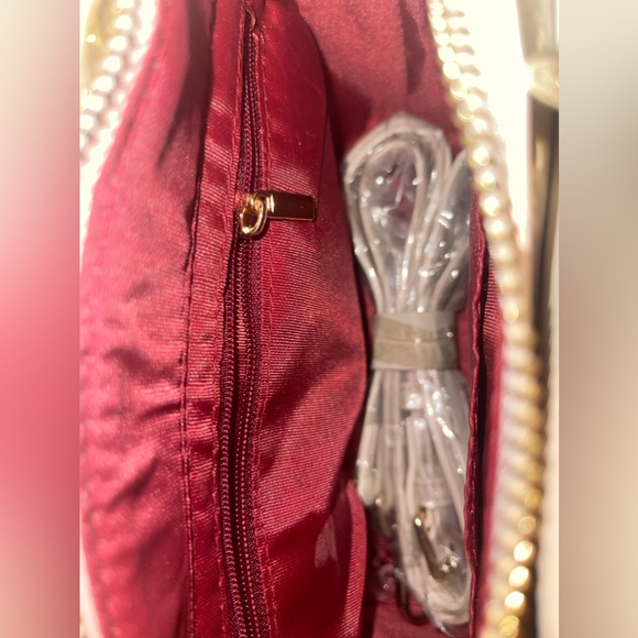 Beige Tweed Mini Handbag - Picture 6 of 7